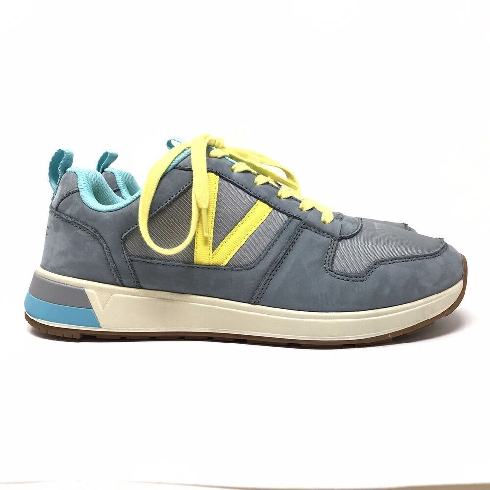 Vionic Rechelle Size US 8 M EU 39 Women's Suede Classic Walking Shoes Light Gray